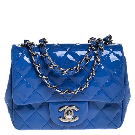 chanel flap bag blue|chanel classic flap bag price.